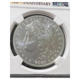 2021 US MORGAN SILVER DOLLAR NGC MS70