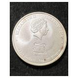1 TROY OZ .999 FINE SILVER 2016 TOKELAU ROUND