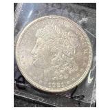 1921-D US MORGAN SILVER DOLLAR