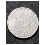 1921-D US MORGAN SILVER DOLLAR