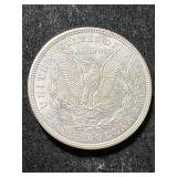 1921-D US MORGAN SILVER DOLLAR