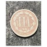 1881 US 3 CENT NICKEL