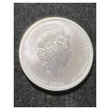 HALF TROY OZ .999 FINE SILVER AUSTRALIAN ROUND