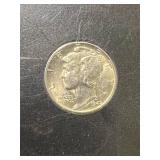 1945 US MERCURY DIME SLABBED UNC