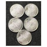 .5 TROY OZ .999 FINE SILVER FRACTIONAL ROUNDS