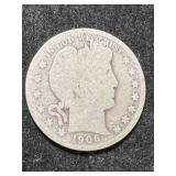 1906 US BARBER HALF DOLLAR