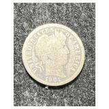 1901-O US BARBER DIME