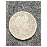 1905-S US BARBER DIME