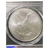 2023 AMERICAN SILVER EAGLE PCGS MS70