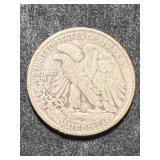 1940 US WALKING LIBERTY HALF DOLLAR