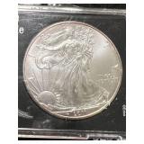 2011 AMERICAN SILVER EAGLE 1 TROY OZ .999 FINE SILVER IN CASE