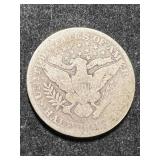 1911-D US BARBER HALF DOLLAR