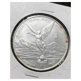 2013 MEXICAN PLATA PURA 1 TROY OZ .999 FINE SILVER