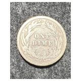 1906-D US BARBER DIME