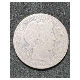 1905-S US BARBER HALF DOLLAR