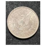 1889 US MORGAN SILVER DOLLAR