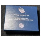 2015 PROOF AMERICAN SILVER EAGLE IN ORIGINAL MINT BOX