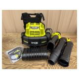 Ryobi 40V HP Brushless Whisper Series 165 MPH 730 CFM Cordless Battery Backpack Blower BRAND NEW TOOL ONLY MSRP $329