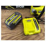 Ryobi 40V HP Brushless 18 in. Cordless Battery Powered Chainsaw Kit - 6.0 Ah Battery and Rapid Charger Included LIGHTly USED - MSRP $379