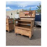 Knaack gang box, job site storage box L 60” x H 57” x D 30”