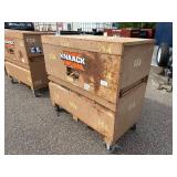 Knaack gang box, job site storage box L 60” x H 57” x D 30”