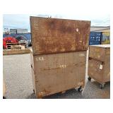 Knaack gang box, job site storage box L 60” x H 57” x D 30