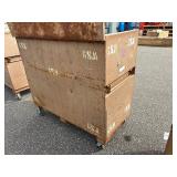 Knaack gang box, job site storage box L 60” x H 57” x D 30