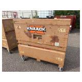 Knaack gang box, job site storage box L 60” x H 57” x D 30
