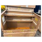 Knaack gang box, job site storage box L 60” x H 57” x D 30”