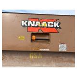 Knaack gang box, job site storage box L 60” x H 57” x D 30”