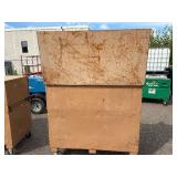 Knaack gang box, job site storage box L 60” x H 57” x D 30”