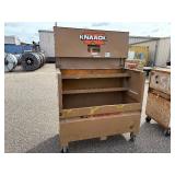Knaack gang box, job site storage box L 60” x H 57” x D 30”