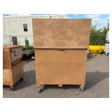 Knaack gang box, job site storage box L 60” x H 57” x D 30”
