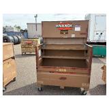 Knaack gang box, job site storage box L 60” x H 57” x D 30”