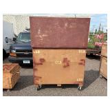 Knaack gang box, job site storage box L 60” x H 57” x D 30”