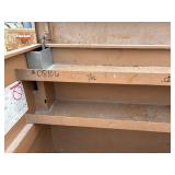 Knaack gang box, job site storage box L 60” x H 57” x D 30”