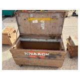 Knaack gang box / chest job site storage L 48” x H 30” x D 24”