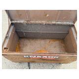 Knaack gang box / chest job site storage (blue lid) L 48” x H 34” x D 24"