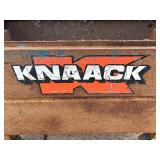 Knaack gang box / chest job site storage (blue lid) L 48” x H 34” x D 24"