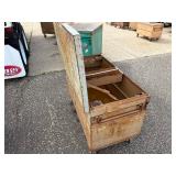 Knaack box / chest job site storage with tool tray L 48” x H 33” x D 24”