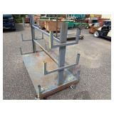 Mobile Bar and Pipe Rack L 72” x H 60” x D 36 ½”