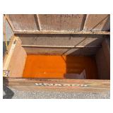 Knaack job site storage box / chest 48”l x 24”d x 33 ½” t