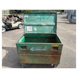 Greenlee Mobile storage chest / job site box 3048/23362, L 48” x H 30” x D 30