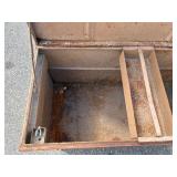 Knaack job site storage box / chest  with tool tray 48”l x 24”d x 32 ½”