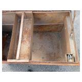 Knaack job site storage box / chest  with tool tray 48”l x 24”d x 32 ½”
