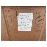 Knaack job site storage box / chest  with tool tray 48”l x 24”d x 32 ½”