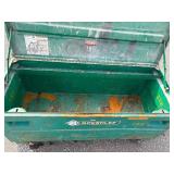 Greenlee storage box 2460, 60”l x 24”d x 25” t