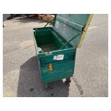 Greenlee storage box 2460, 60”l x 24”d x 25” t