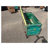 Greenlee storage box 2460, 60”l x 24”d x 25” t
