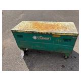 Greenlee storage box 2460, 60”l x 24”d x 25” t